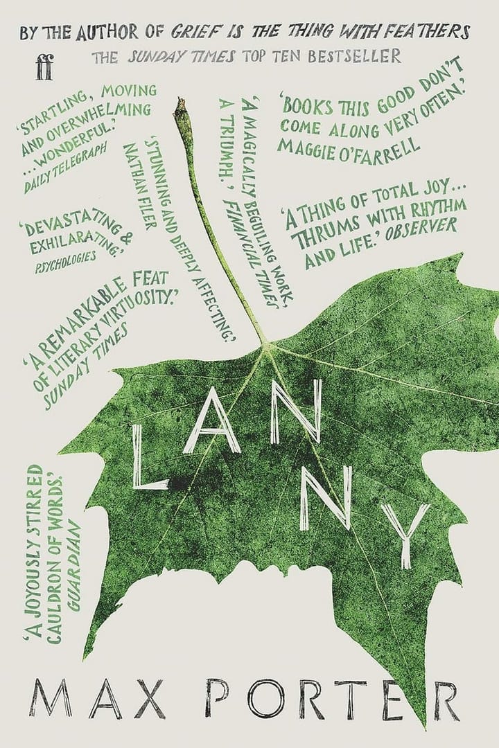 Book cover of ‘Lanny’ from Waterstones